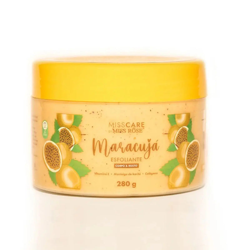 Esfoliante Corpo e Rosto Maracujá - Miss Rôse