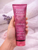 Hidratante Desodorante Femme Fatale Feminina - Baunilha, Rosa e Ameixa