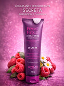 Hidratante Femme Fatale Secreta - Framboesa e Camomila