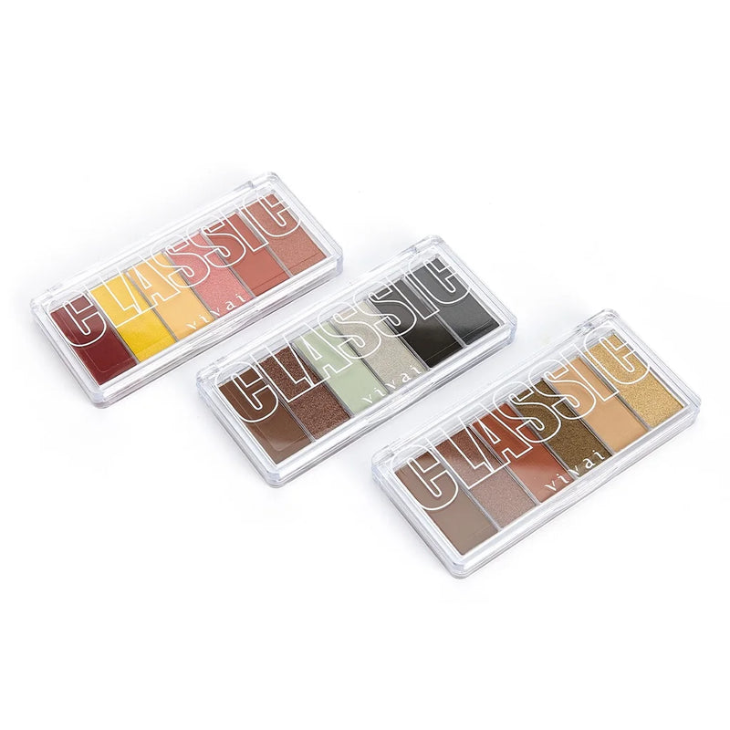 Paleta de Sombras 6 Cores Vivai
