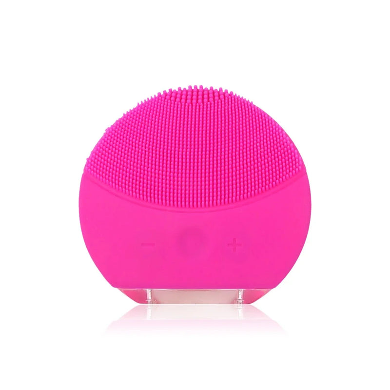 Escova de Limpeza Facial de Silicone